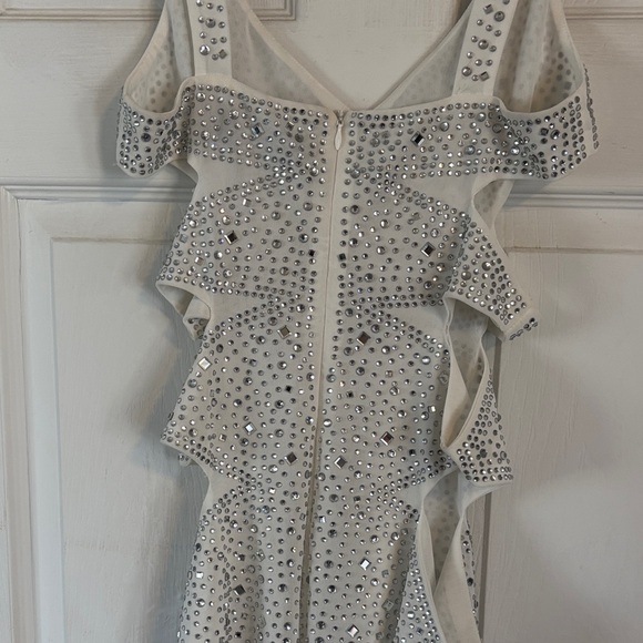 Akira No Caption needed mini rhinestone dress  SZ M - Picture 11 of 13